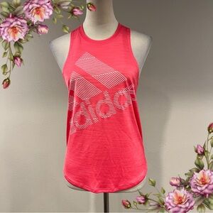 Adidas Women's Pink halter Tank Top size extra small